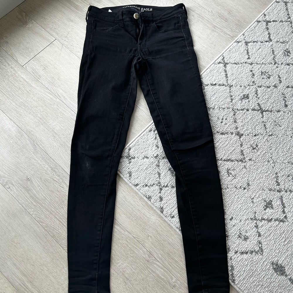 American Eagle Black Jeggings – Size Small